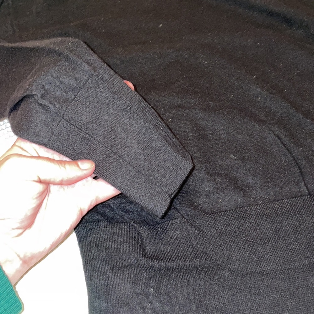 Vince | 100% merino wool black knit crew neck | size S - Picture 5 of 5